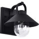 Ridge 8.13 inch Black Outdoor Wall Light