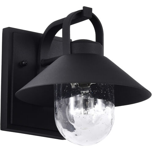 Ridge 8.13 inch Black Outdoor Wall Light