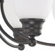 Empire 6 Light 26 inch Mahogany Bronze Chandelier Ceiling Light