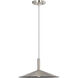 Corrine LED 14 inch Brushed Nickel Pendant Ceiling Light