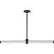 Bowman LED 2 inch Matte Black Pendant Ceiling Light