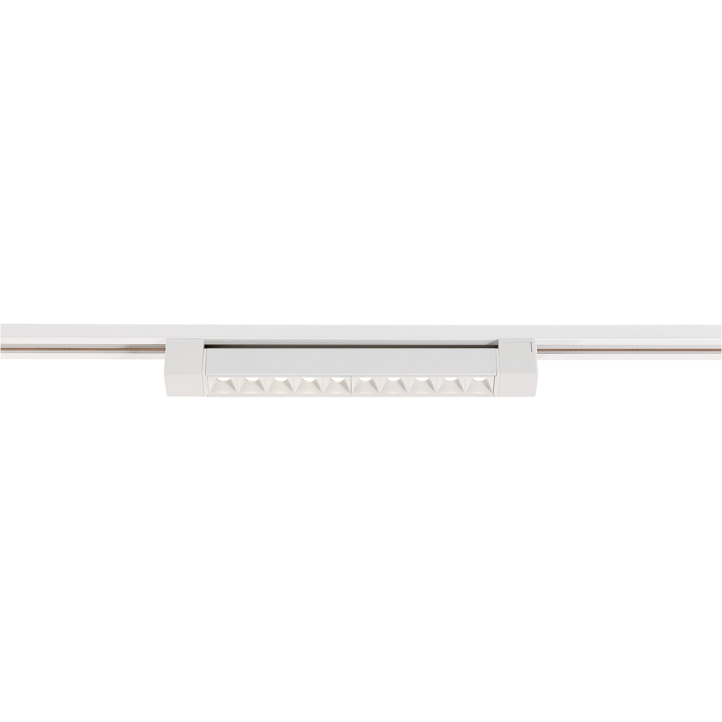 Brentwood 120 White Track Head Ceiling Light