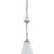 Teller 1 Light 6 inch Polished Chrome Mini Pendant Ceiling Light