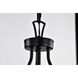 Boliver 3 Light 11.75 inch Matte Black Pendant Ceiling Light