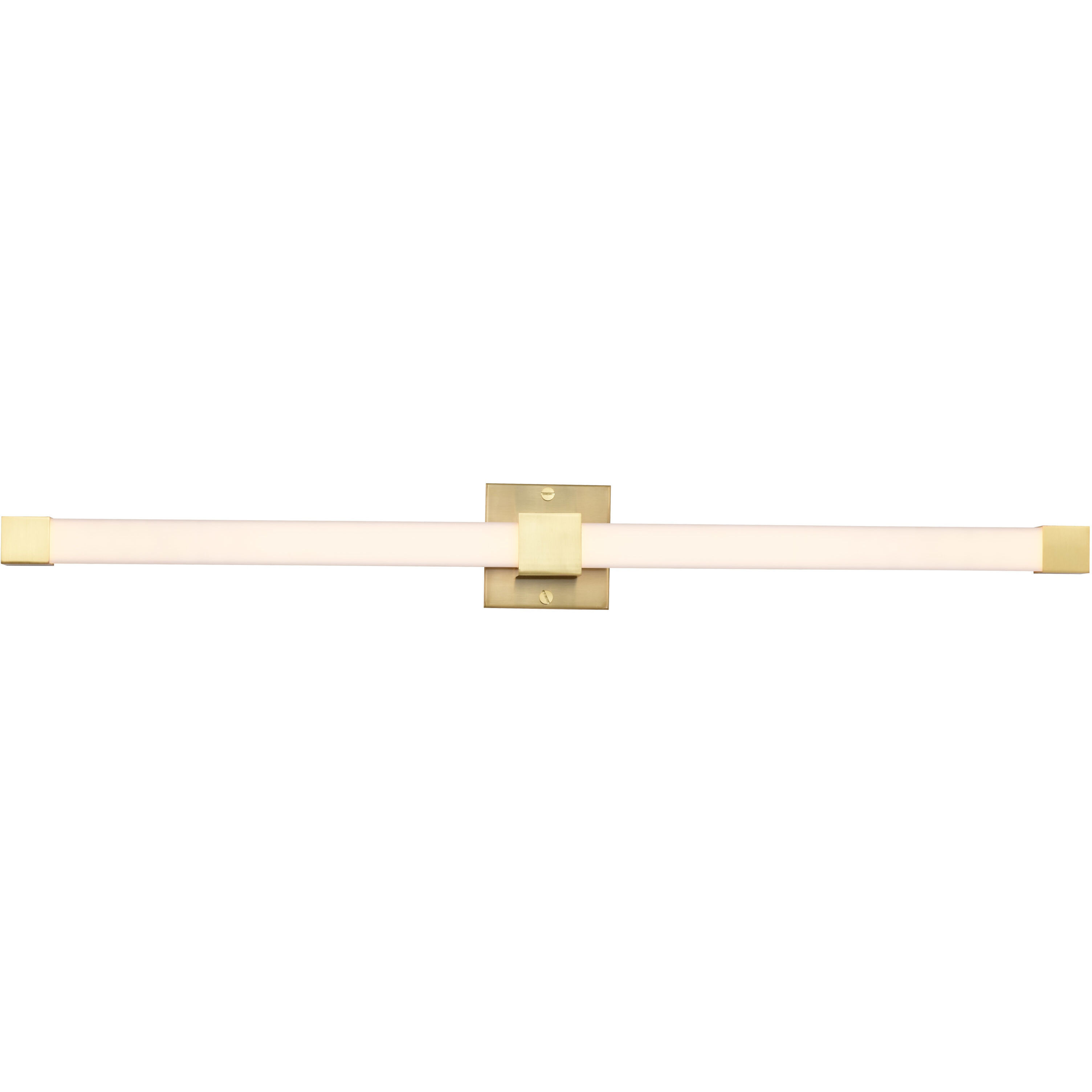 Brightwyn LED 35 inch Brushed Brass Vanity Wall Light