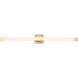 Brightwyn LED 35 inch Brushed Brass Vanity Wall Light