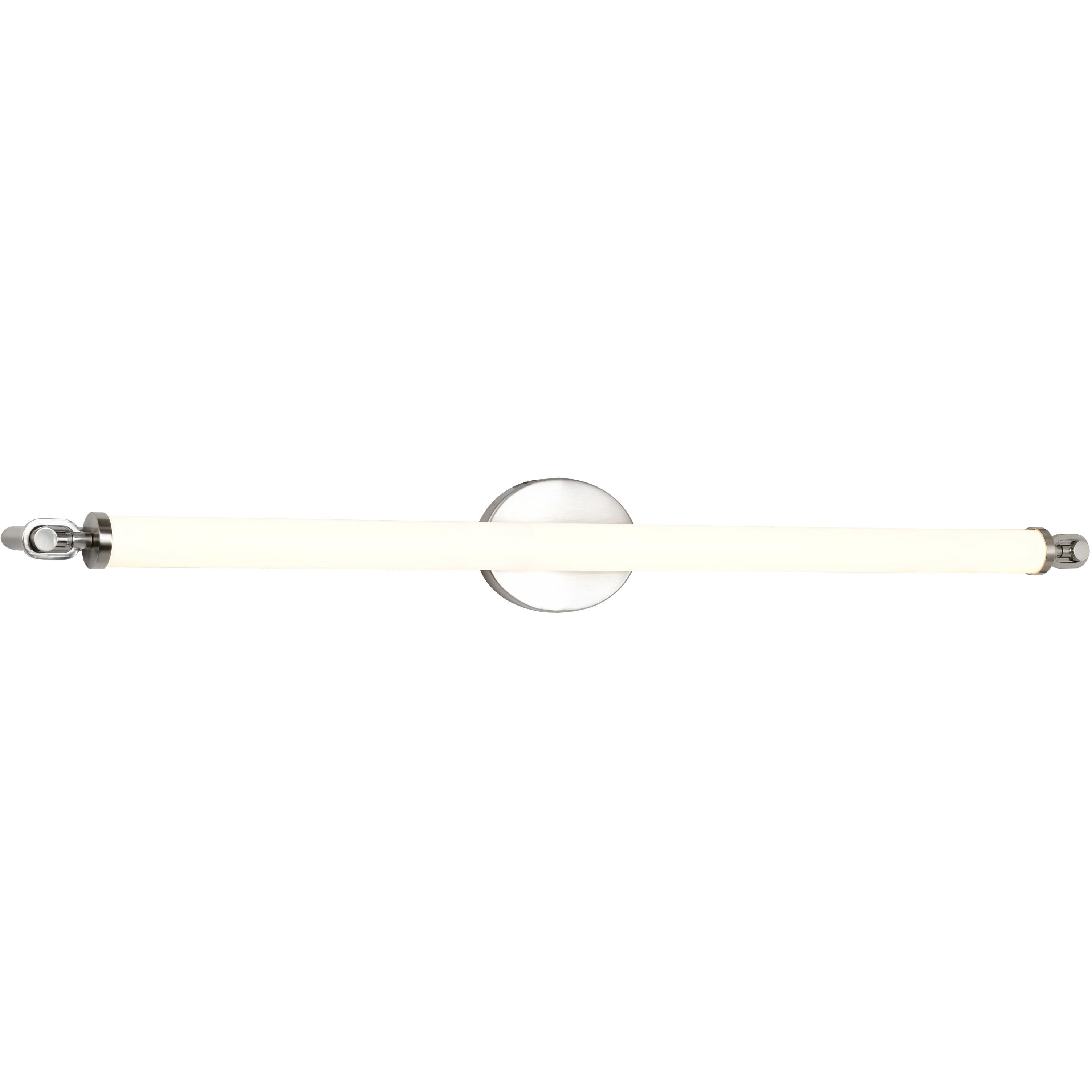 Edgeworth LED 39.63 inch Brushed Nickel Vanity Light Wall Light