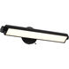 Auden LED 23.5 inch Black Vanity Wall Light