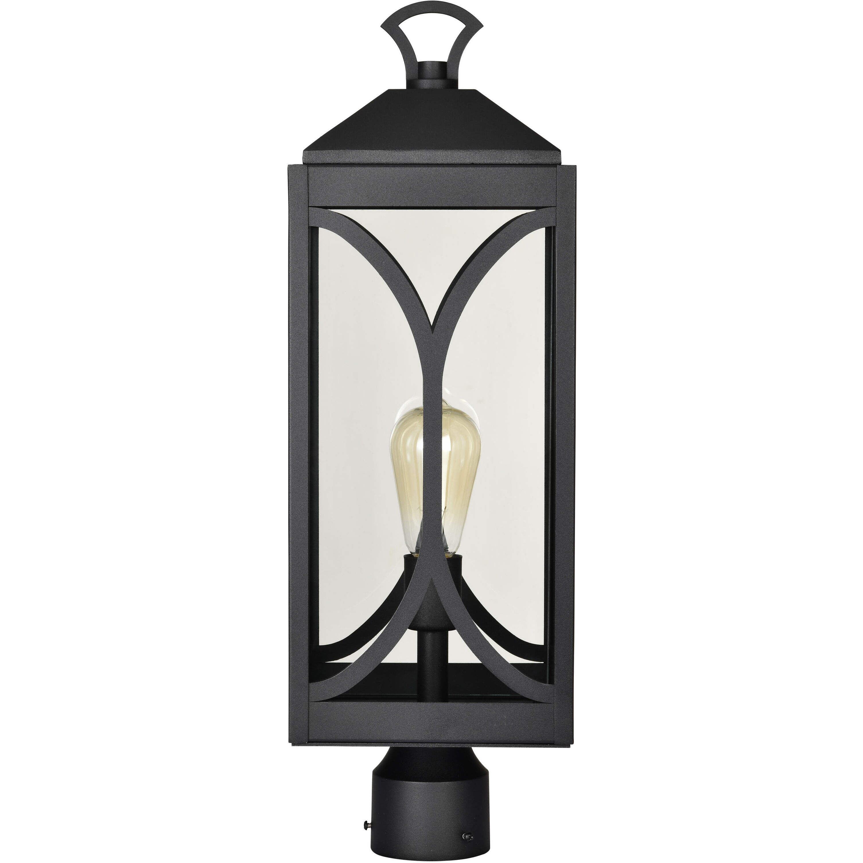 Oaklyn 1 Light 23.13 inch Matte Black Outdoor Post Light