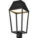 Colt LED 20 inch Matte Black Outdoor Post Light