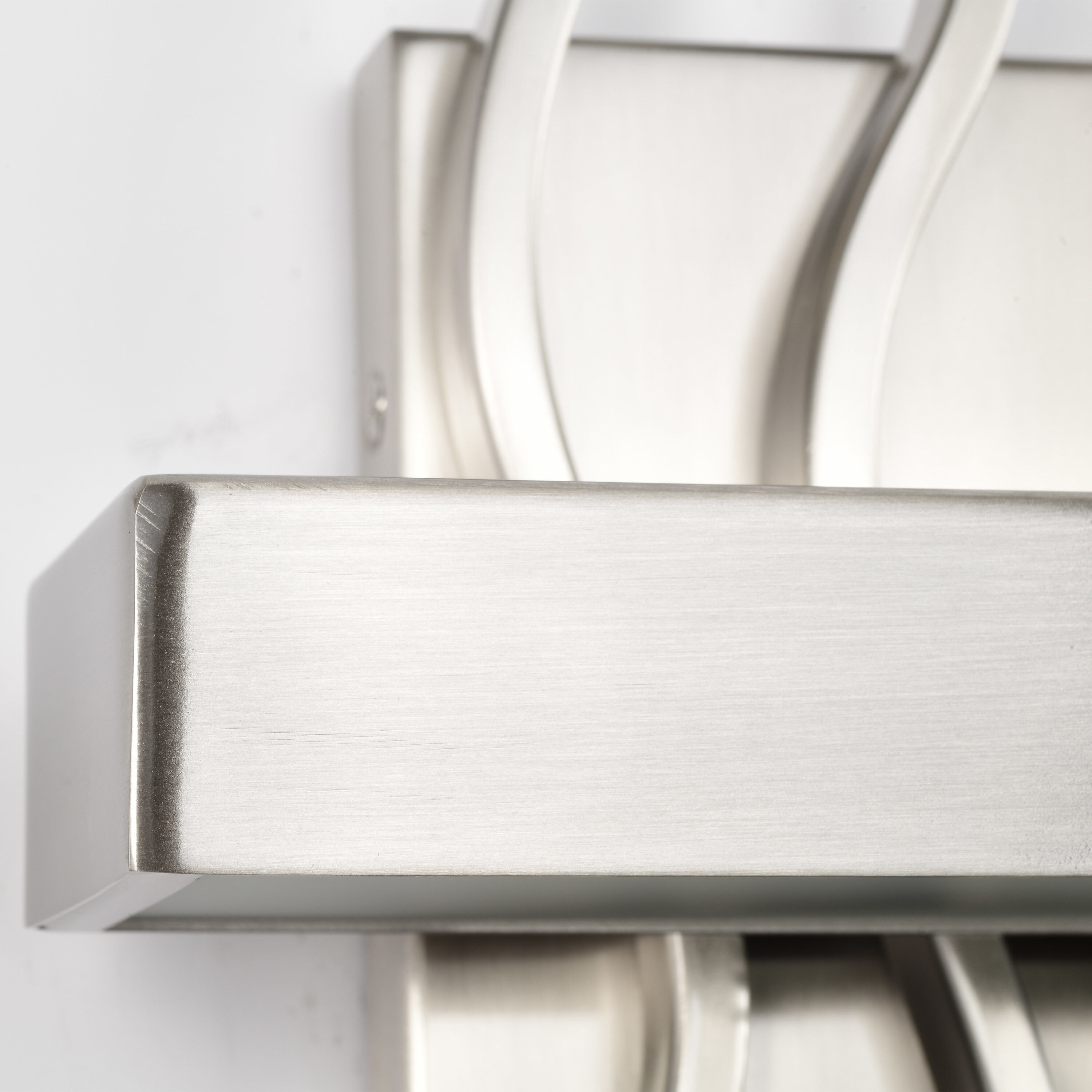 Wave LED 7.88 inch Brushed Nickel ADA Wall Sconce Wall Light