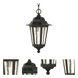 Cornerstone 1 Light 7 inch Textured Black Outdoor Hanging Lantern