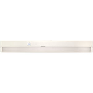 CounterQuick 120 LED 28 inch White Under Cabinet & Cove, Linear Strip