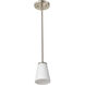 Royale 4.92 inch Brushed Nickel Pendant Ceiling Light