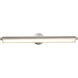 Auden LED 35.5 inch Brushed Nickel Vanity Wall Light