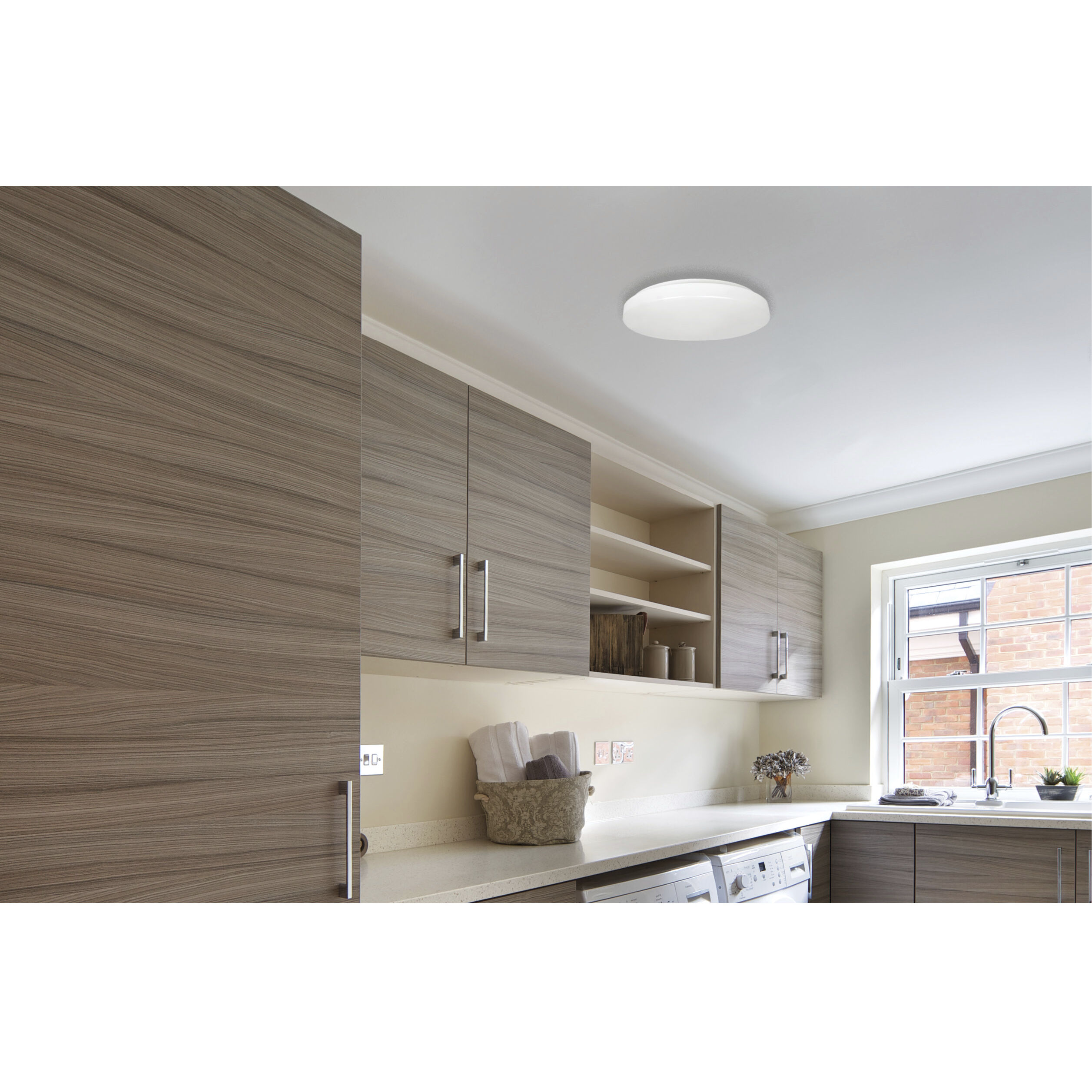 Cloud LED 14 inch White Flush Mount Ceiling Light