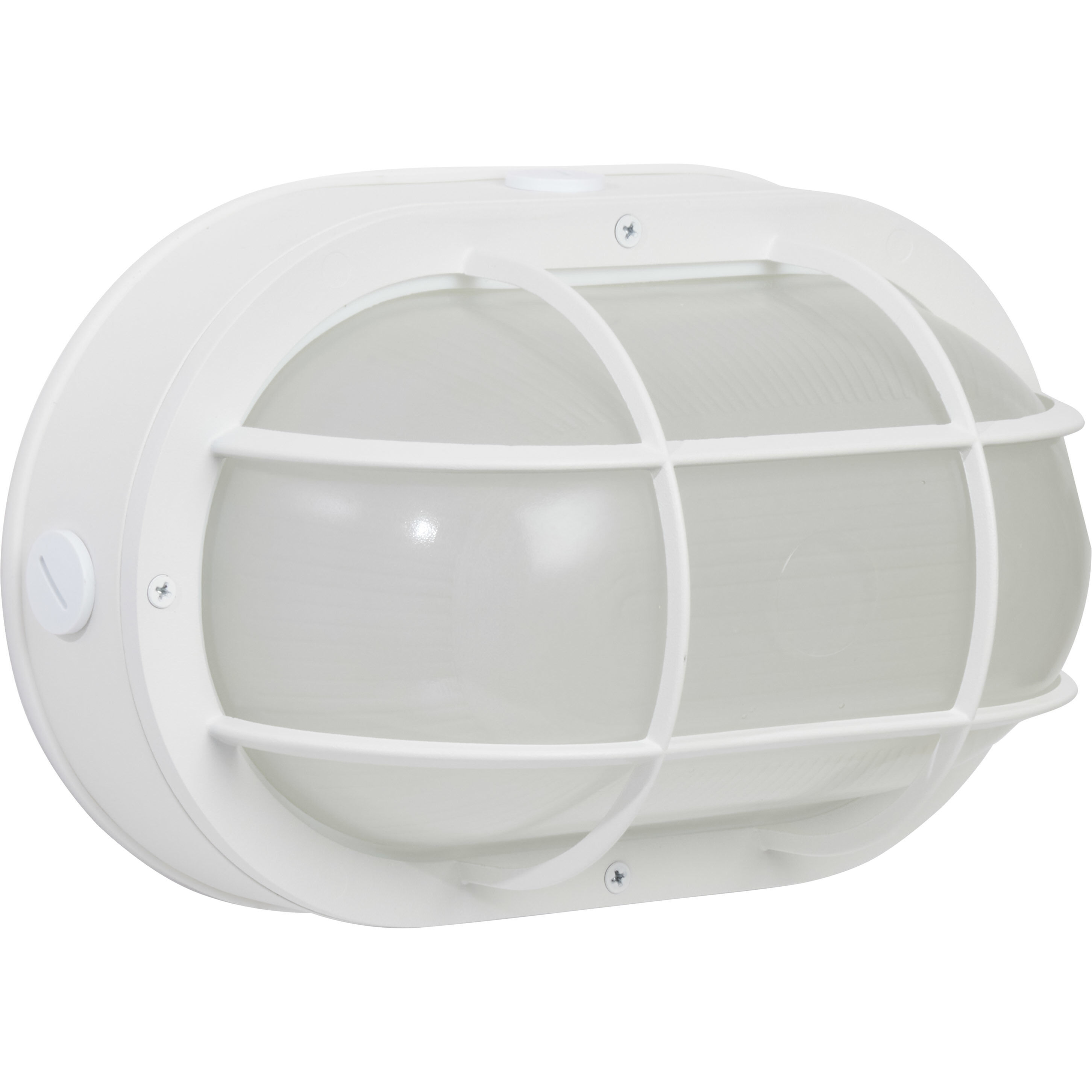 Brentwood LED 11 inch White Outdoor Bulk Head