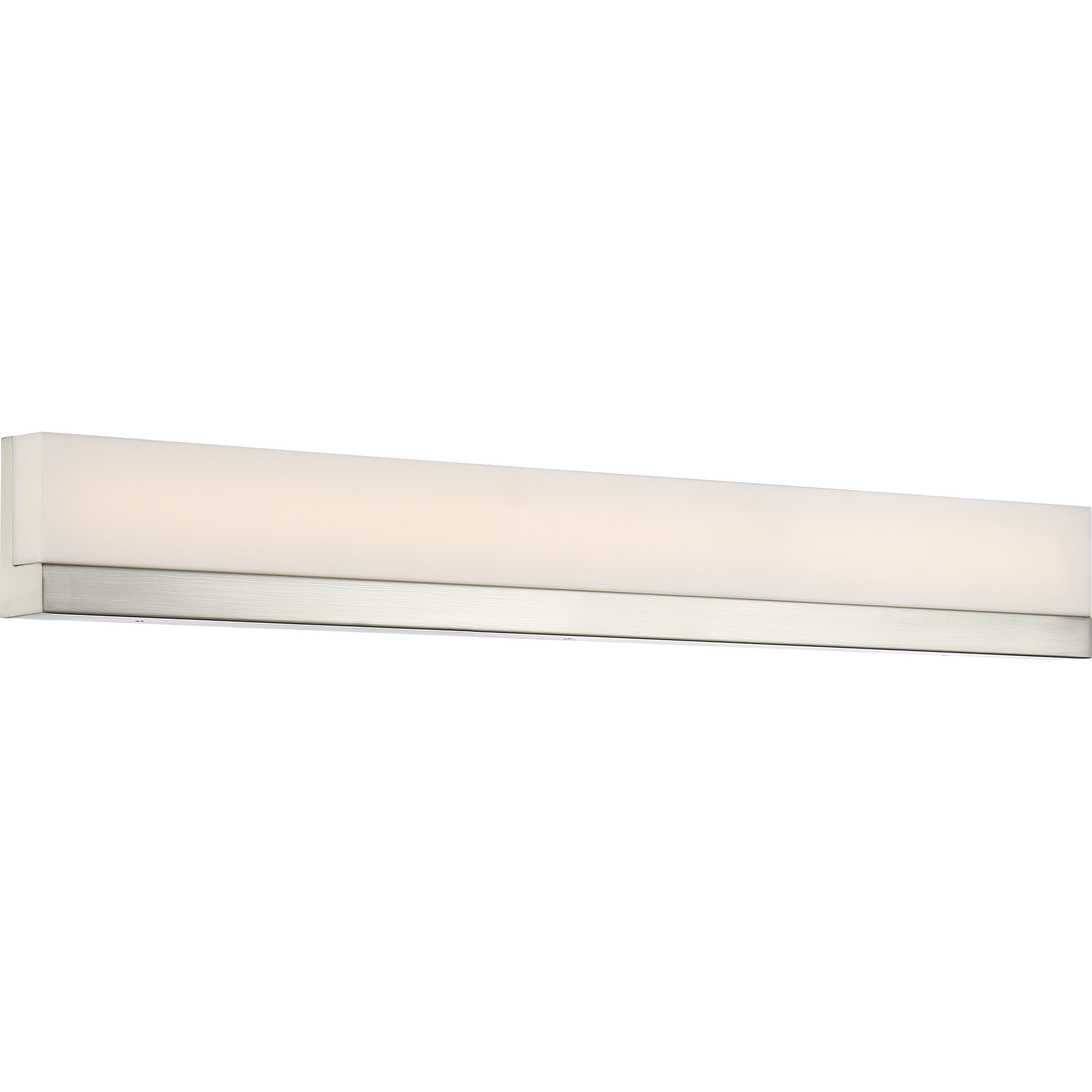 36 inch brushed nickel shop vanity light