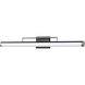 Solano LED 36 inch Black and Brushed Nickel Bath Vanity Light Wall Light