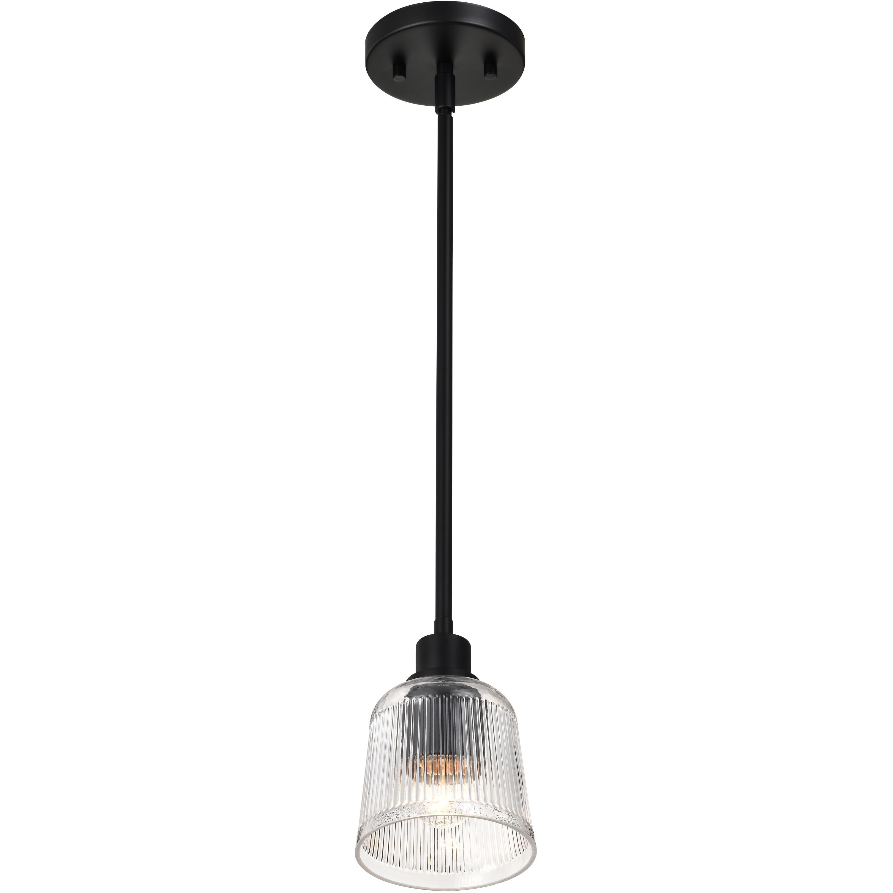 Grayson 5 inch Matte Black Pendant Ceiling Light