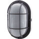 Brentwood LED 11 inch Black Outdoor Bulk Head