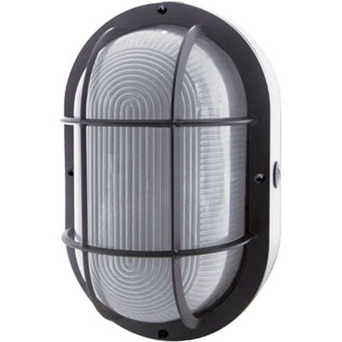 Brentwood LED 11 inch Black Outdoor Bulk Head