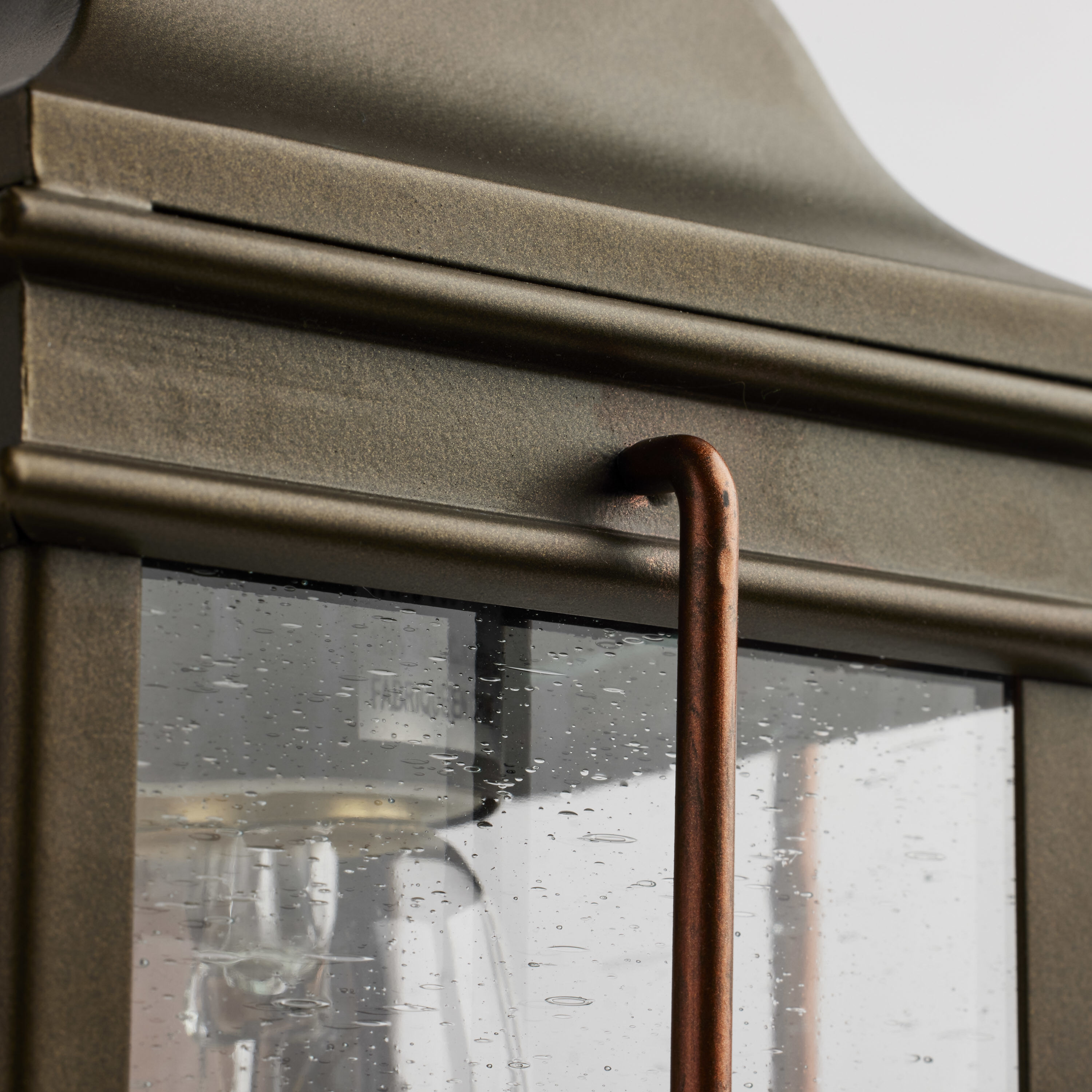 Howell 1 Light 11 inch Bronze and Copper Accents Outdoor Wall Light