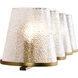 Valentine 32 inch Vintage Brass Vanity Wall Light
