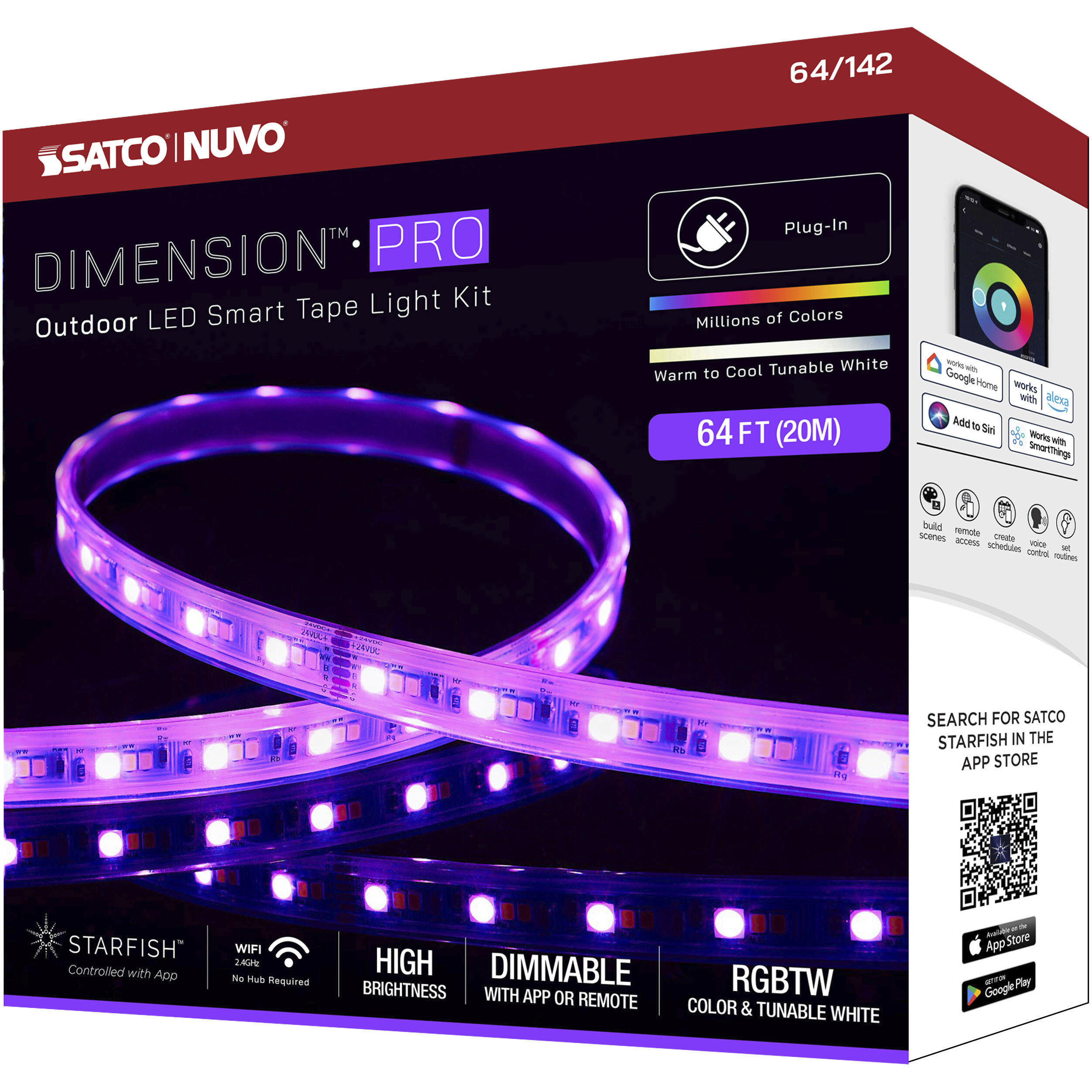 Dimension White 2700K 787.44 inch Tape Light