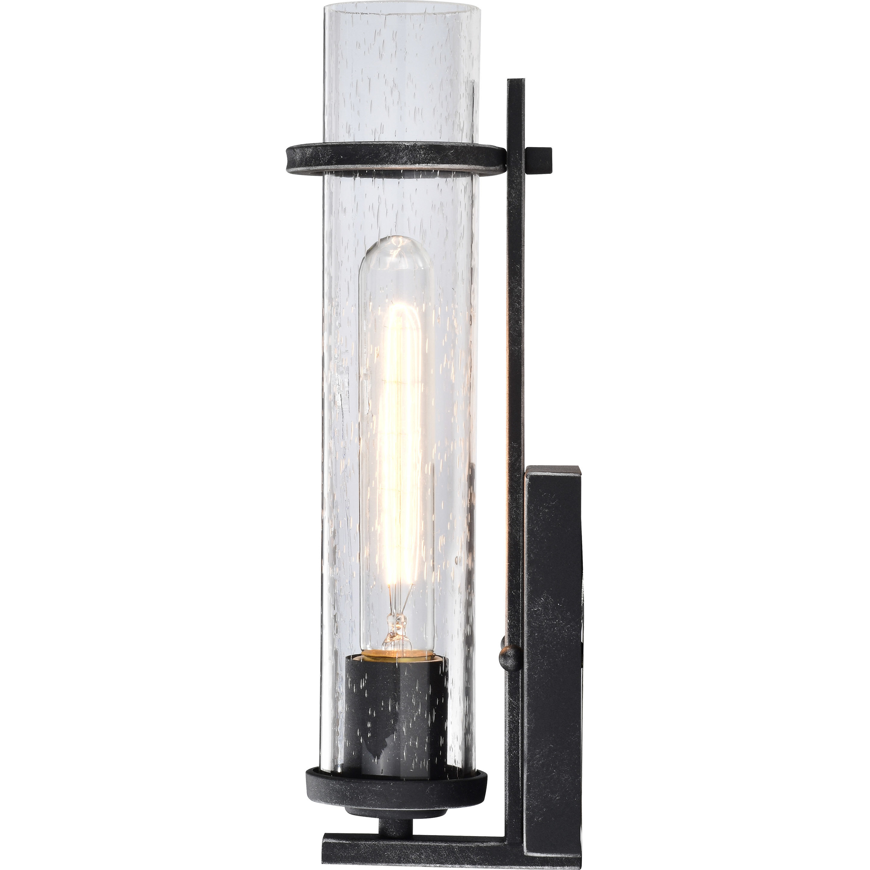 Donzi 1 Light 13 inch Iron Black Vanity Light Wall Light