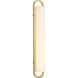 Velano LED 26 inch Brushed Brass Vanity Wall Light
