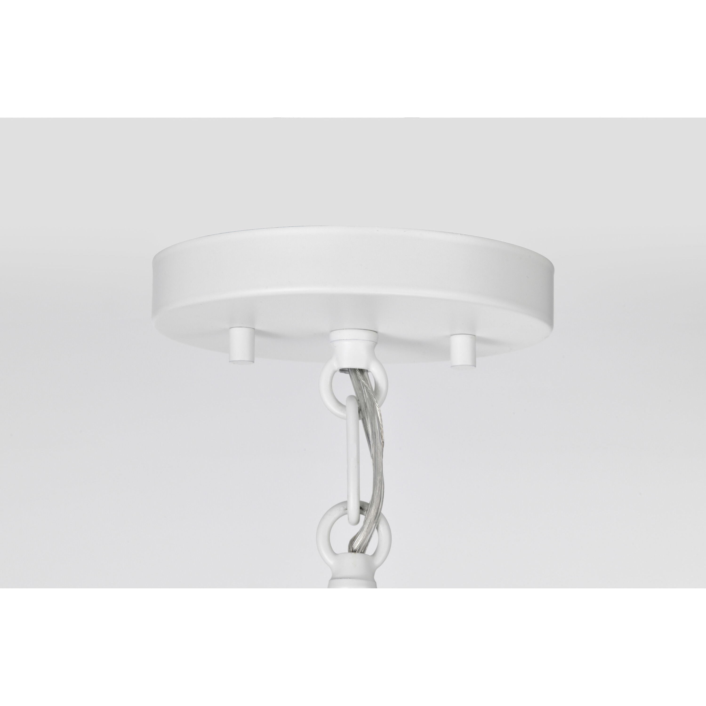 Alexis 1 Light 11 inch Matte White Pendant Ceiling Light