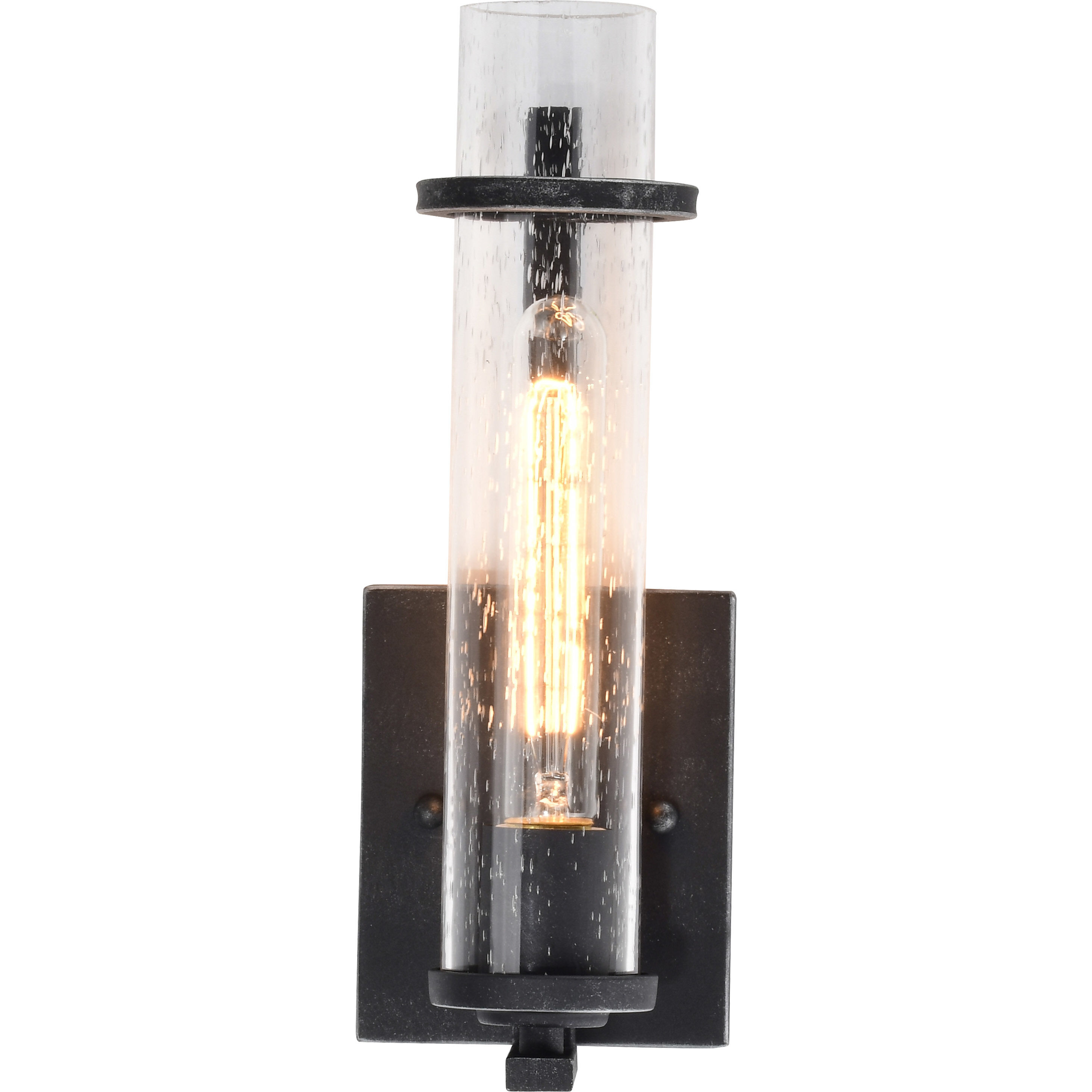 Donzi 1 Light 13 inch Iron Black Vanity Light Wall Light