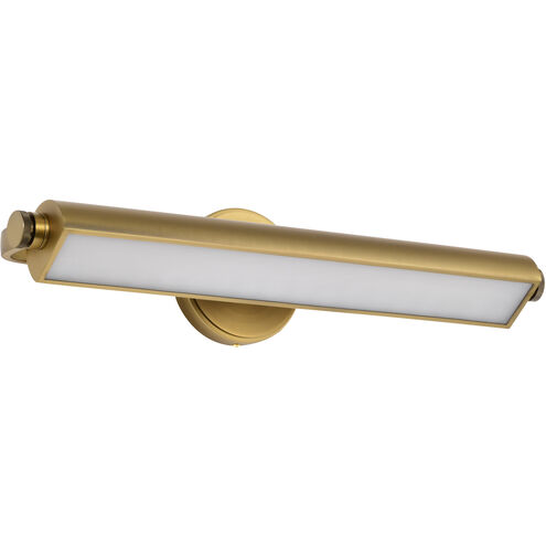 Auden LED 23.5 inch Vintage Brass Vanity Wall Light