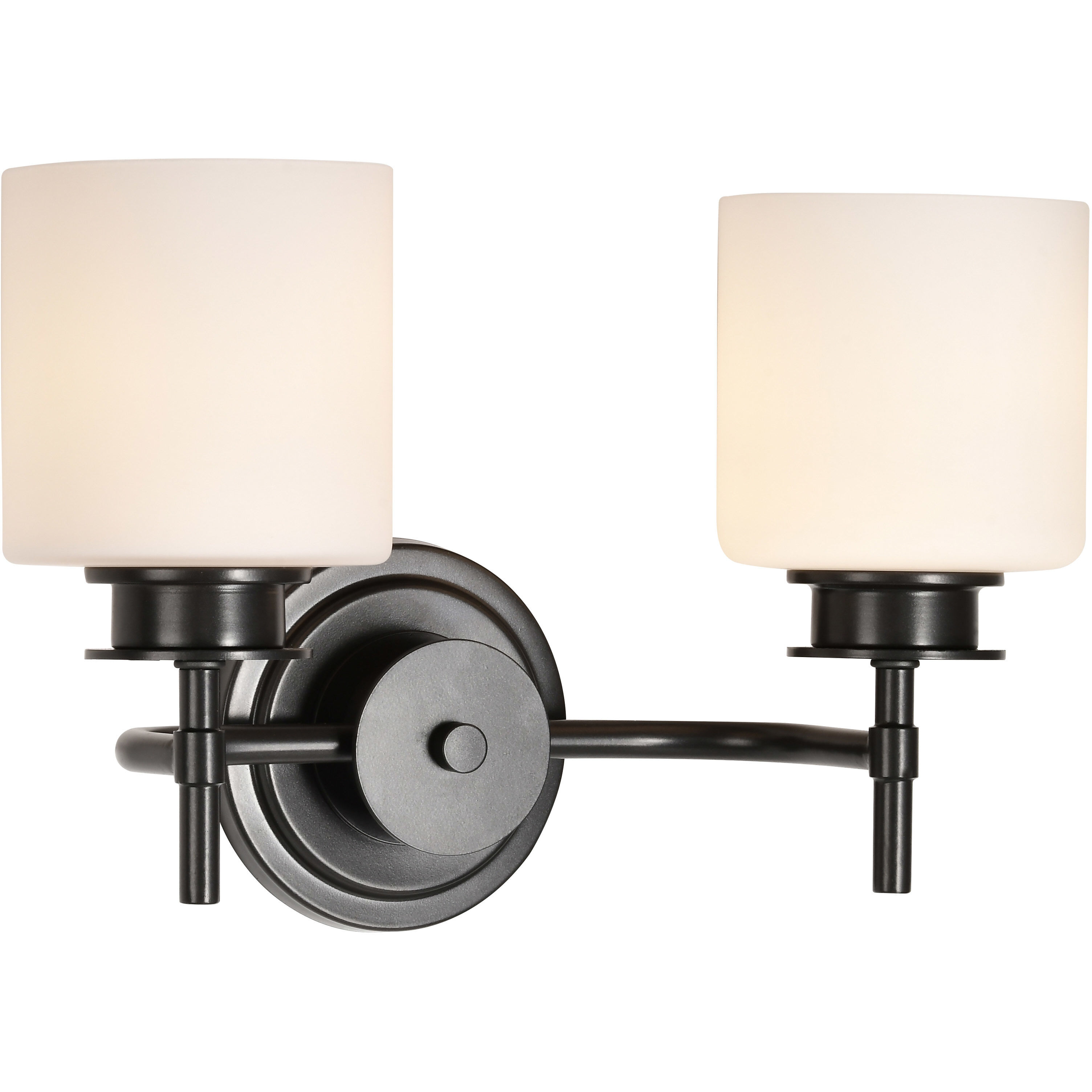 Warren 2 Light 14.5 inch Gun Metal Vanity Light Wall Light