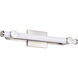 Bowman LED 24 inch Brushed Nickel Vanity Light Wall Light