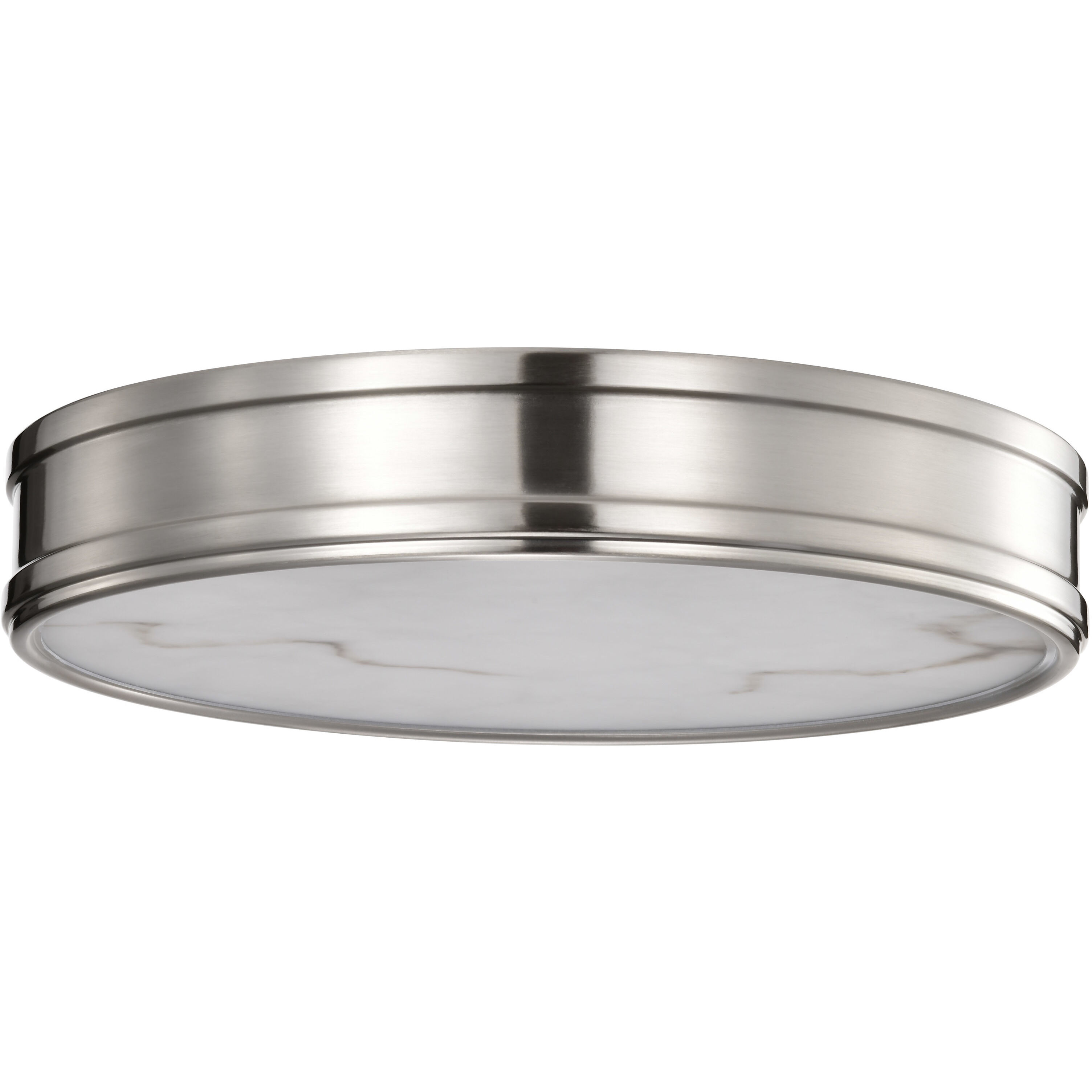 Kendall LED 14.25 inch Brushed Nickel Flush Mount Ceiling Light