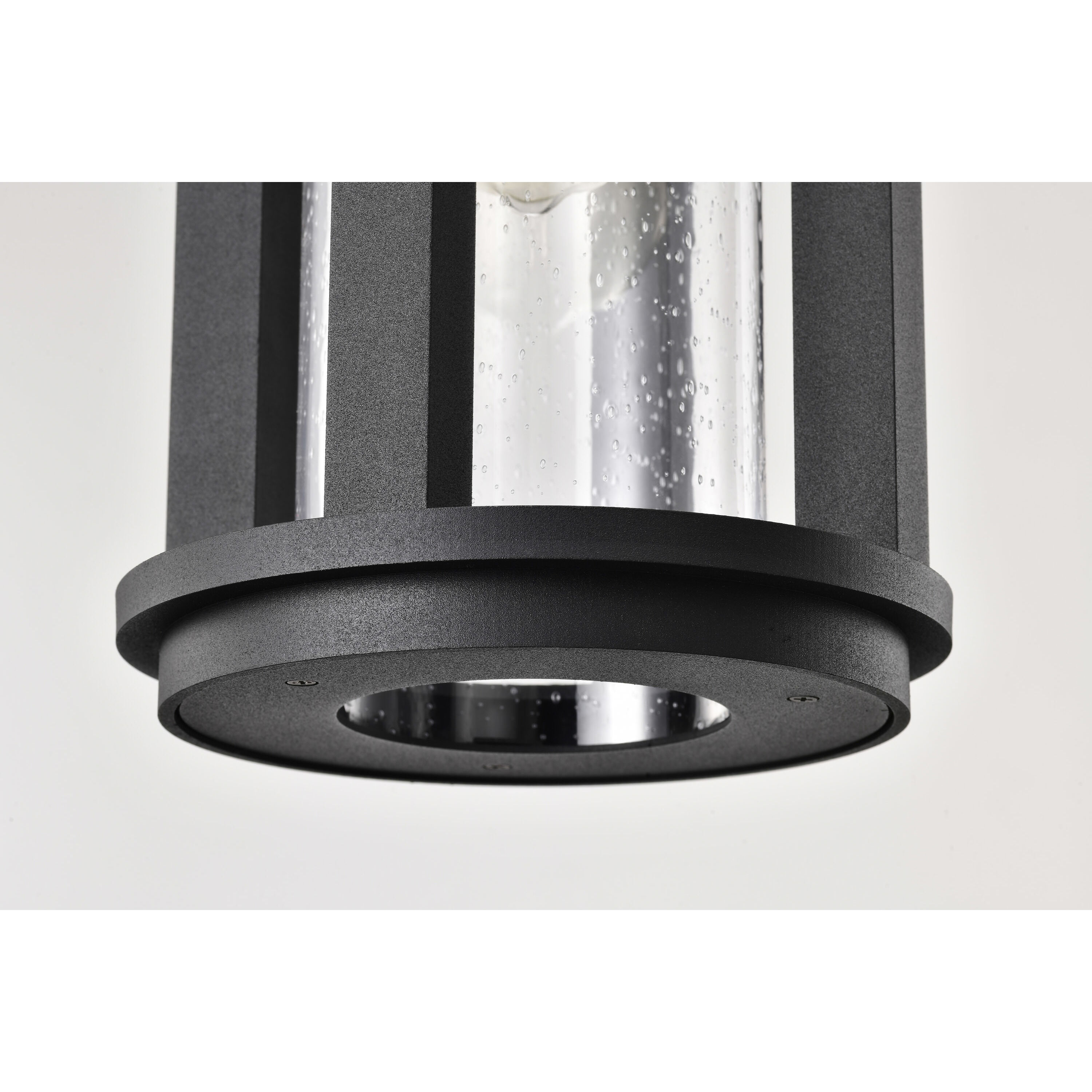 Wilton 1 Light 8.25 inch Matte Black Outdoor Hanging Light