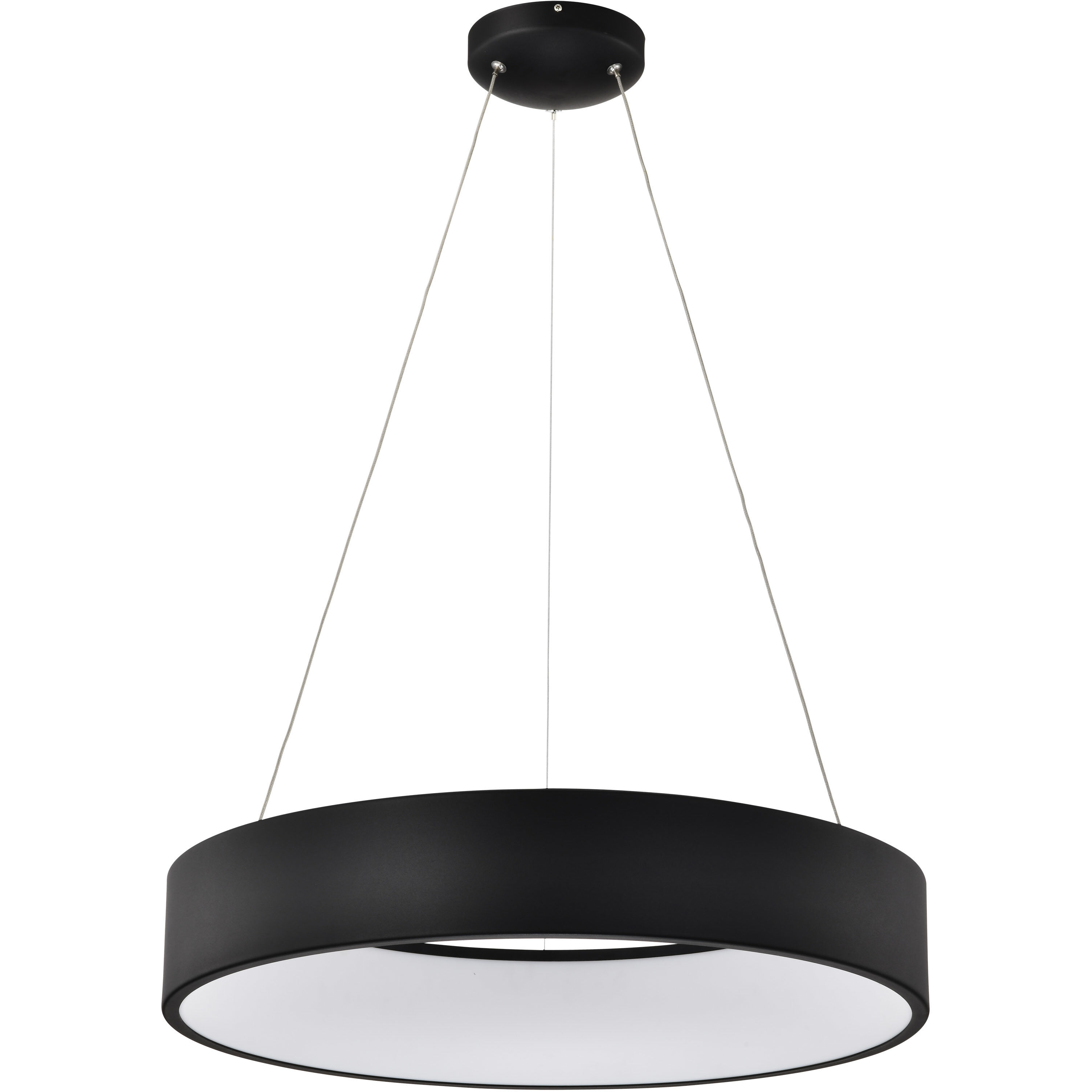 Orbit LED 23.5 inch Black Pendant Ceiling Light