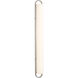 Velano LED 37.5 inch Brushed Nickel Vanity Wall Light