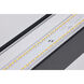 Momentum LED 2.36 inch Black Linear Strip Ceiling Light