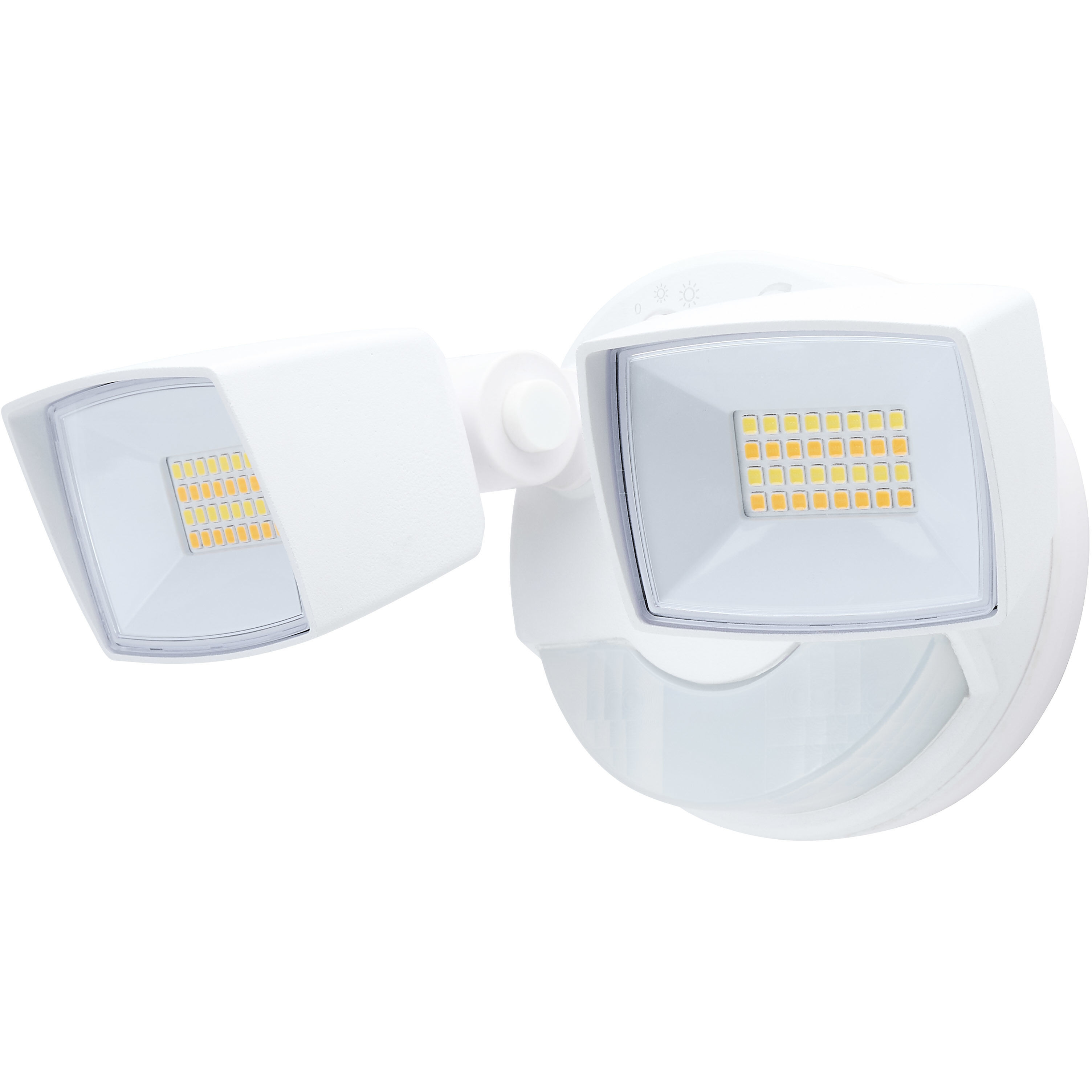 Brentwood LED 4.41 inch White Outdoor Flood Light