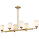 Solara 12 inch Natural Brass Pendant Ceiling Light