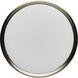 Brentwood LED 11.42 inch Brushed Nickel Flush Mount with Night Light Ceiling Light