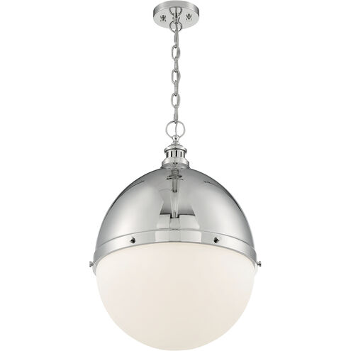 Ronan 1 Light 18 inch Polished Nickel Pendant Ceiling Light