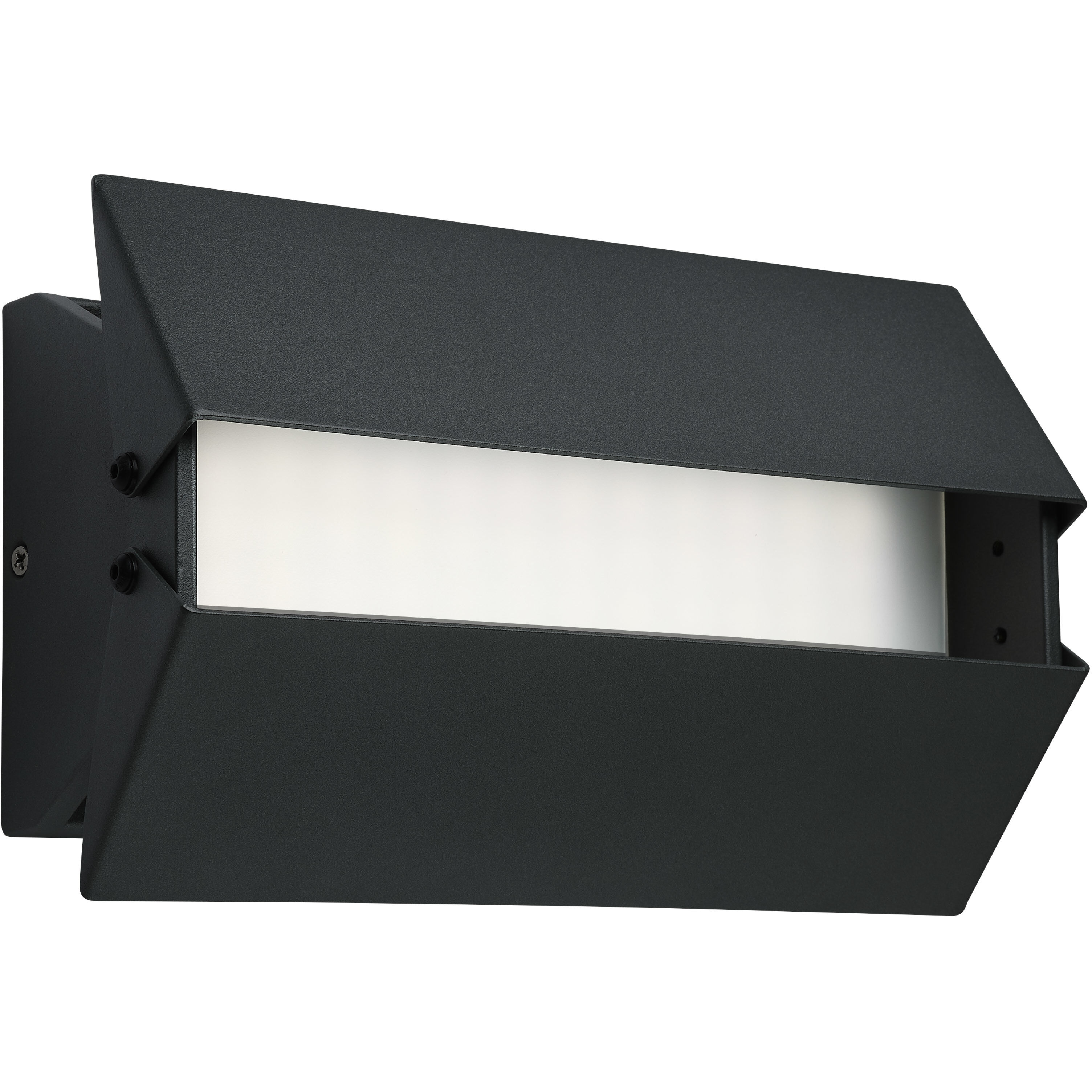 Peak LED 5.75 inch Matte Black Vanity Light Wall Light