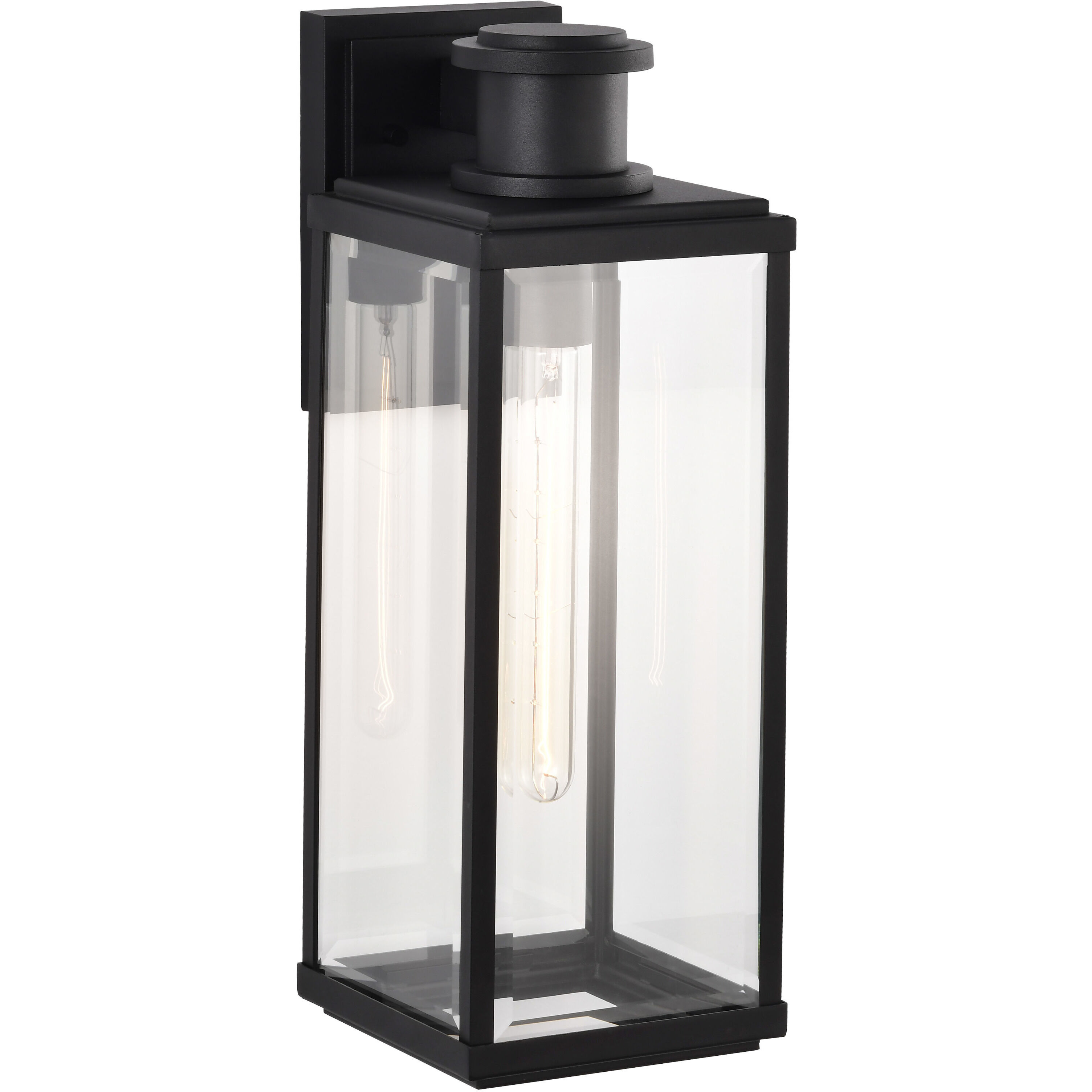 Luca 20 inch Sand Black Outdoor Wall Light