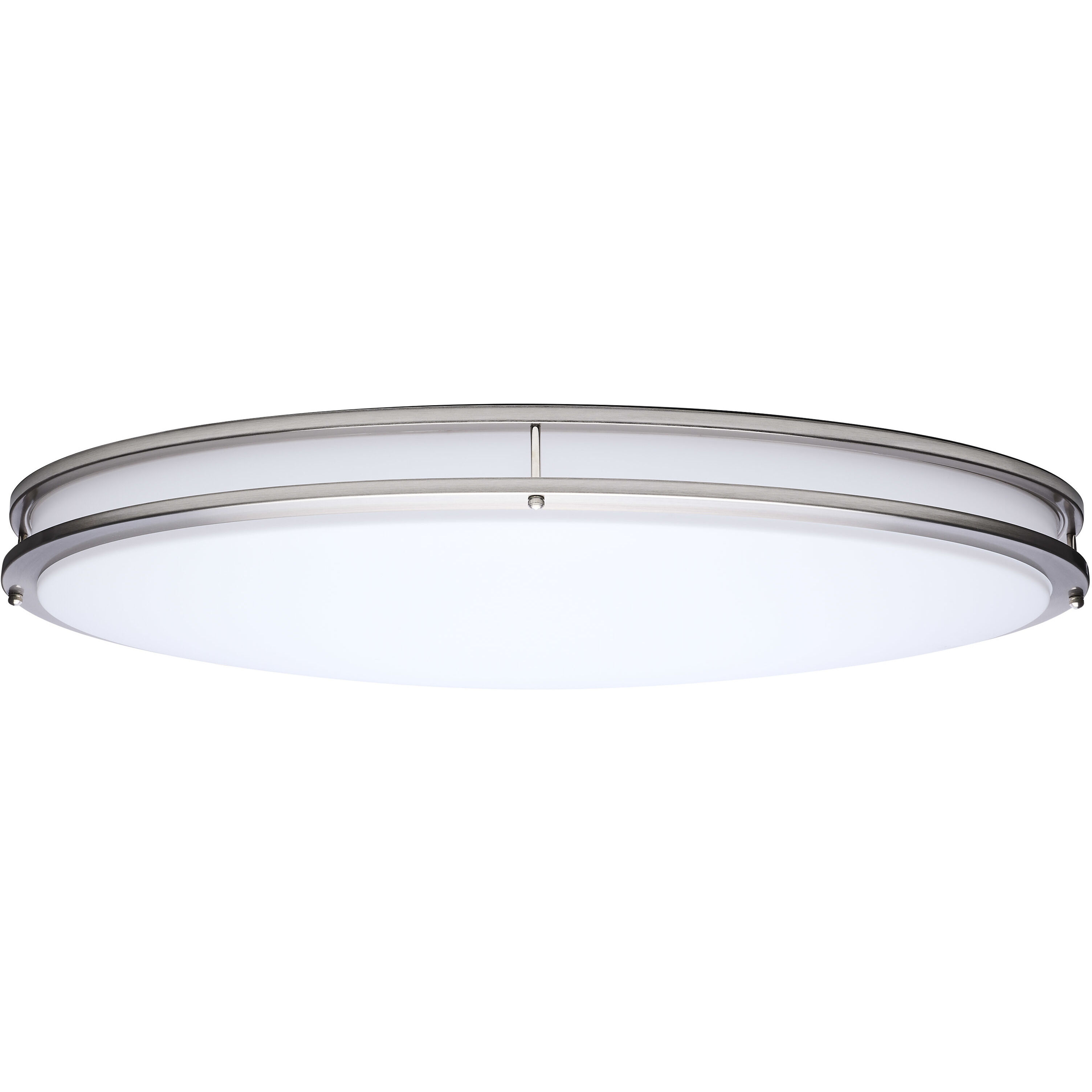 Glamour LED 17.99 inch Brushed Nickel Close-to-Ceiling Ceiling Light
