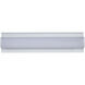 ColorQuick LED 5.89 inch Gloss White Linear Strip Ceiling Light