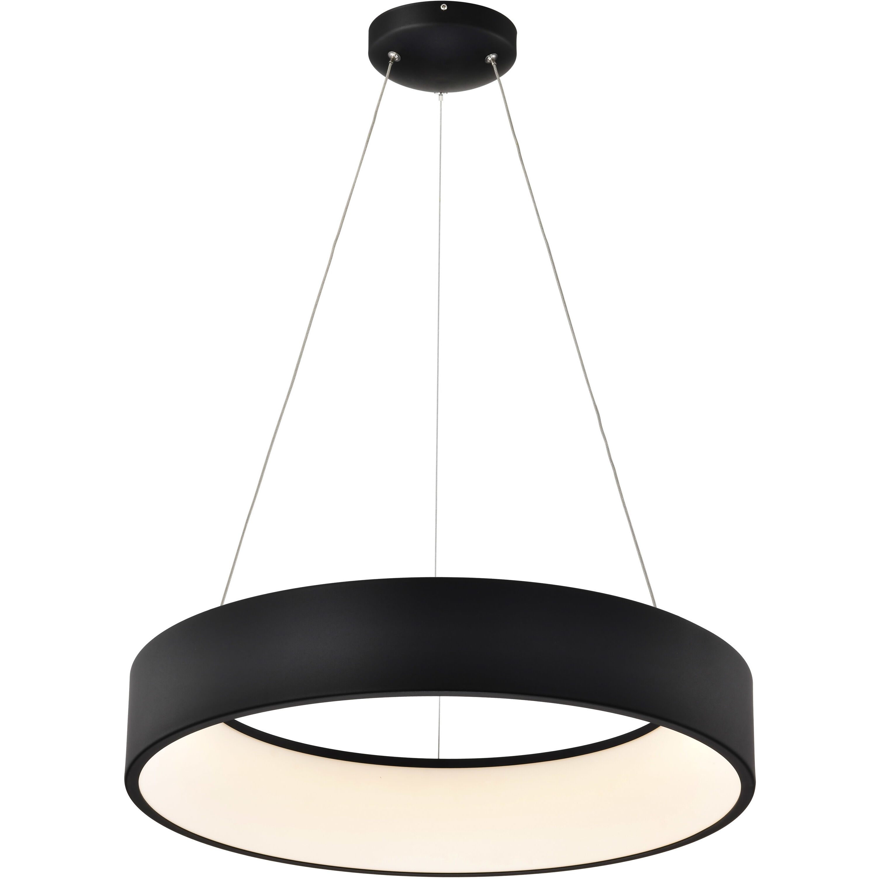 Orbit LED 23.5 inch Black Pendant Ceiling Light